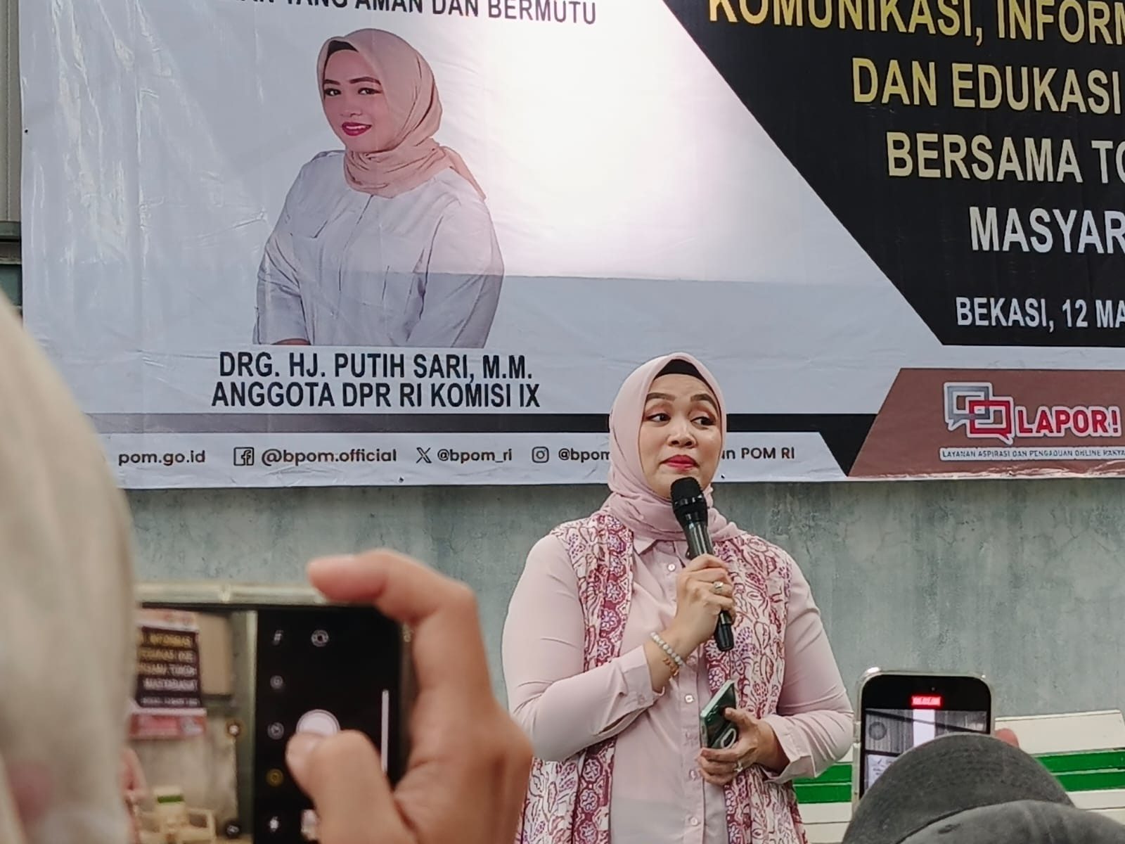 Putih Sari dan BPOM Jabar Minta Masyarakat Lebih Selektif Membeli Produk yang Layak Konsumsi