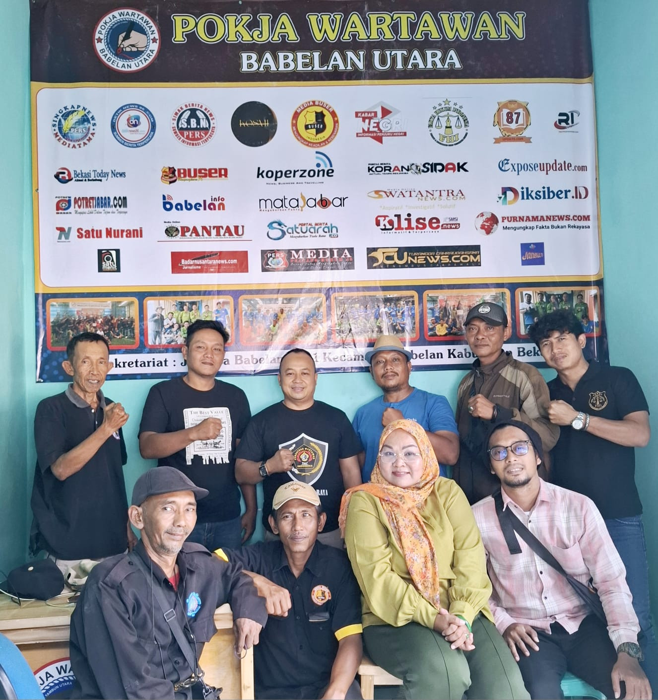 Ketua PWI Doronga Pokja Wartawan Babelan Utara Bentuk Legal Standing dan LBH