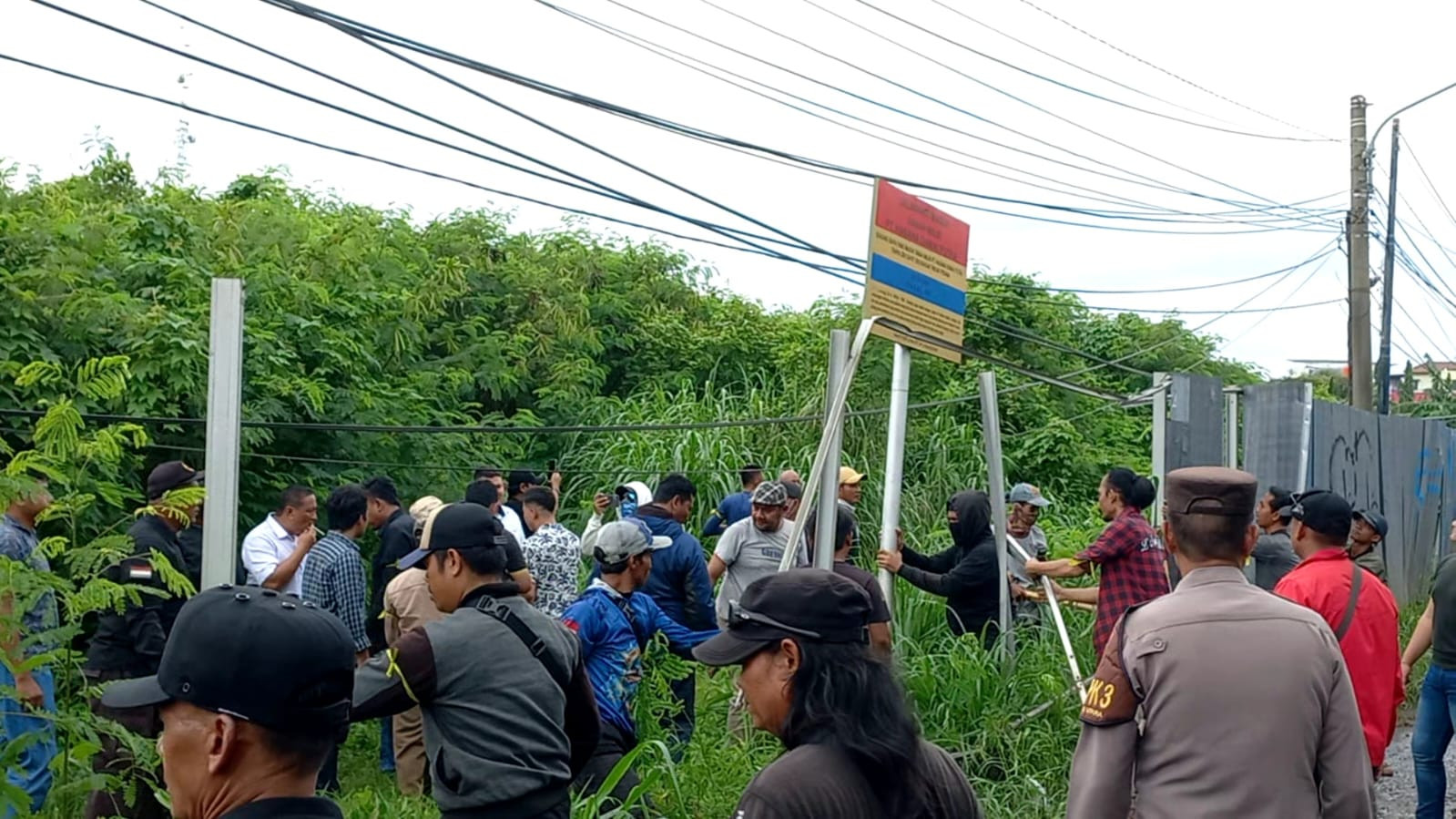 Lahan 7.515 Meter Persegi di Jalan Pejuang Disita Pengadilan Negeri Kota Bekasi