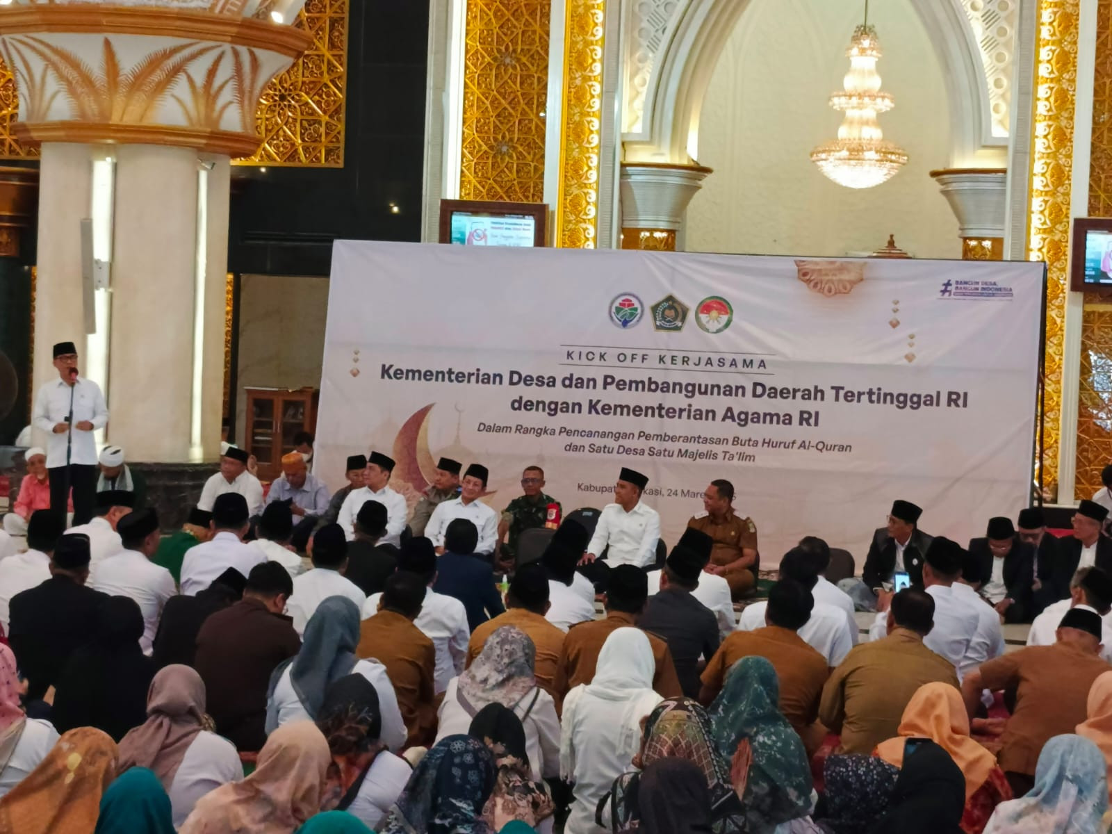 Kickoff Kerjasama Kemendes PDT dan Kemenag: Upayq Membangun Desa-desa di Indonesia