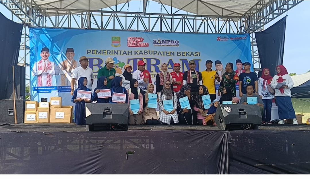 Botram Cibitung 2025, Pemkab Bekasi Hadirkan 36 Layanan Publik Terpadu dan Santuni Anak Yatim