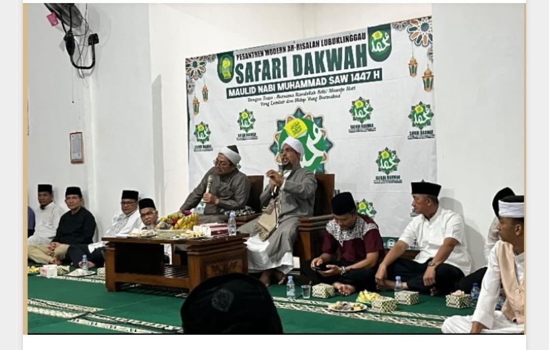 Maulid Nabi di Masjid Al-Sa’ad Hadirkan Ulama Internasional, Pemerintah Kota Lubuklinggau Teguhkan Komitmen Bangun Masyarakat Religius dan Bersih dari Narkoba