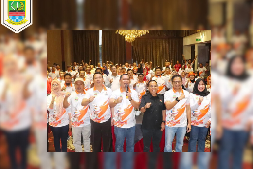 Wakil Bupati Bekasi Hadiri Peluncuran Maskot Forkab ke-III, Dorong Semangat Olahraga dan Kebersamaan