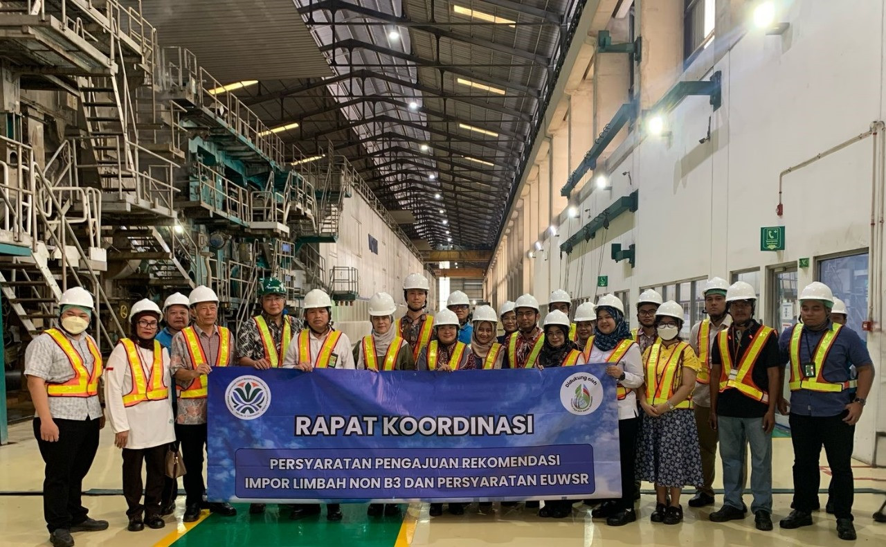 FajarPaper Terima Kunjungan KLH/BLH, Kemenperin, dan APKI: Bahas Pengelolaan Limbah dan Regulasi Impor