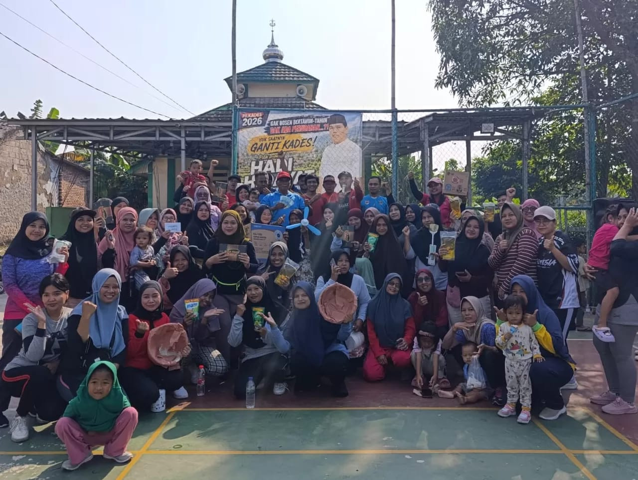Gelombang Dukungan Menguat, Ratusan Warga GSP 3 Siap Menangkan Hadi Hidayat di Pilkades Ciledug 2026