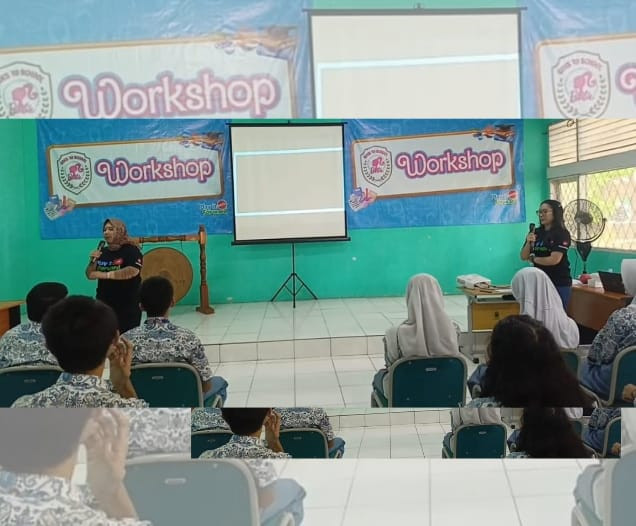 PT. Mattel Indonesia Gelar Workshop "Barbie Goes to School" di SMKN 1 Cikarang Barat