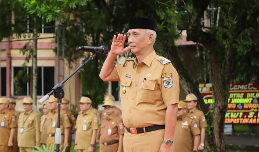Rustam Effendi Pimpin Apel Akbar Perdana sebagai Wakil Wali Kota Lubuklinggau 2025-2030 Ajak Seluruh Elemen Bersatu Membangun Kota