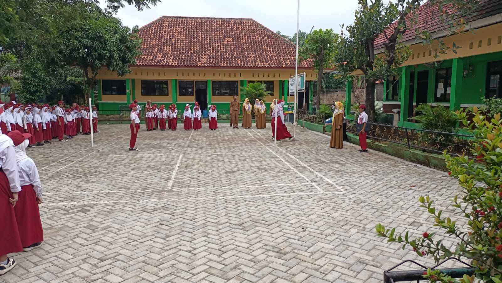 SD Telaga Murni 02 Alami Perubahan Signifikan, Lapangan Sekolah Kini Lebih Layak untuk Siswa