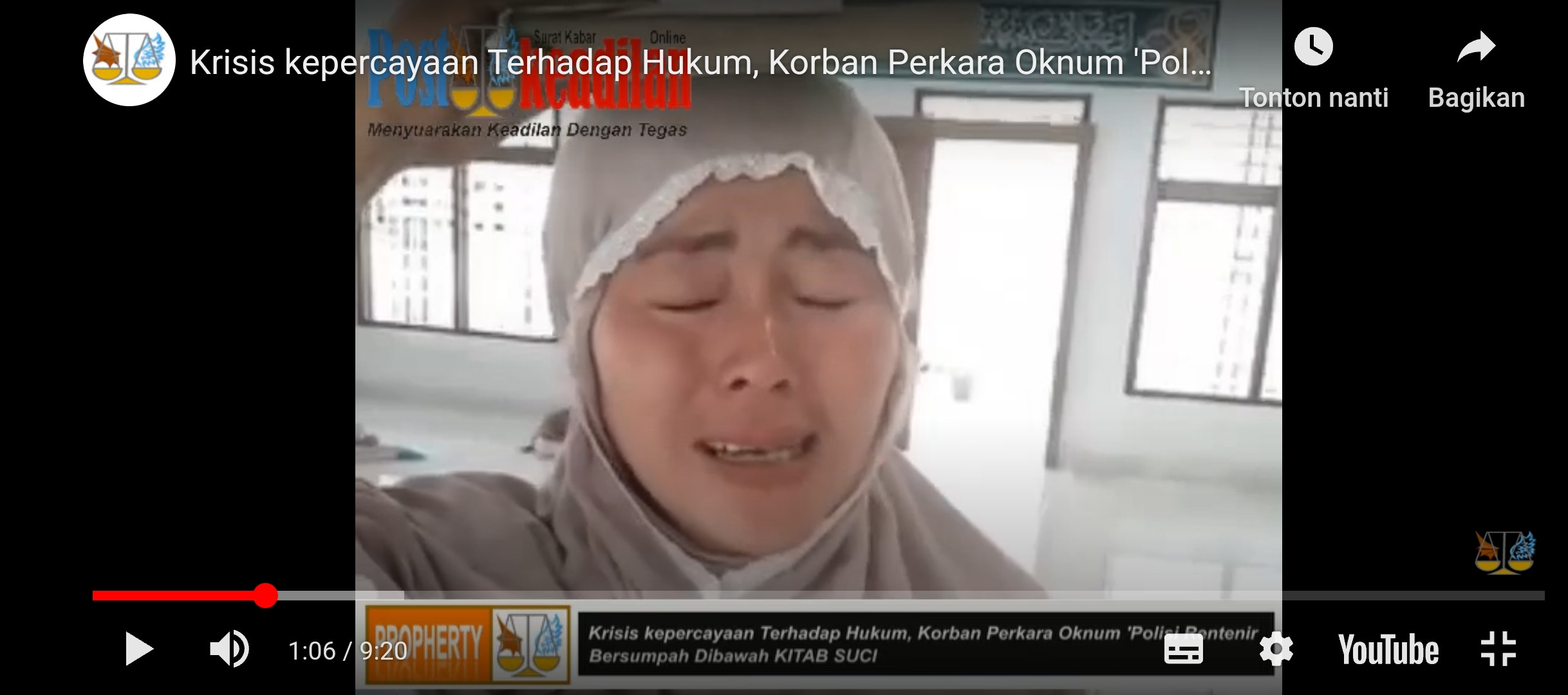 Korban Perkara Oknum ‘Polisi Rentenir’ Bersumpah Dibawah KITAB SUCI