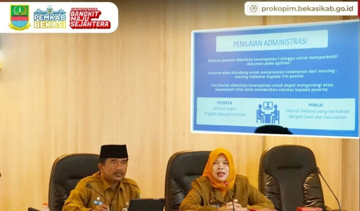 Pemkab Bekasi Gelar Penilaian Anugerah Gapura Sribaduga 2025: Dorong Inovasi Desa dan Kelurahan Menuju Tata Kelola Modern
