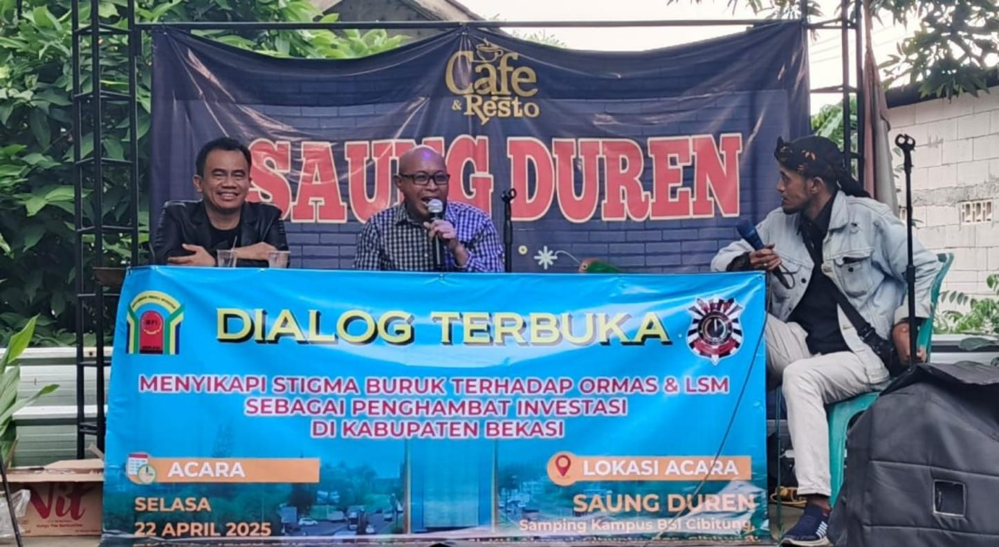 Aliansi Ormas Bekasi Gelar Dialog Terbuka Bersama Organisasi Masyarakat Peduli Investor