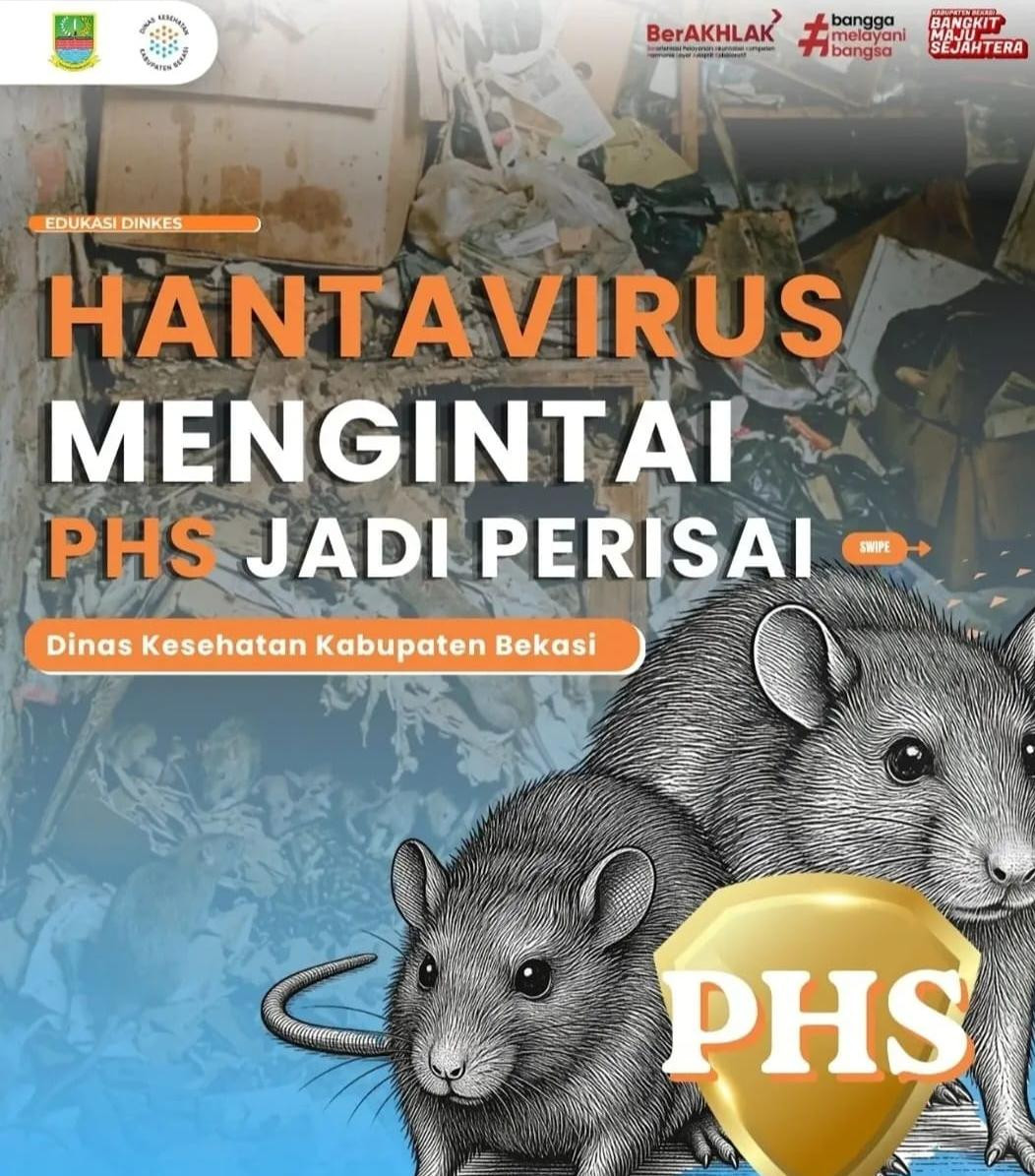 WASPADA VIRUS HANTA! Dinkes Kabupaten Bekasi Ajak Masyarakat Tingkatkan Kebersihan Lingkungan dan Cegah Penularan dari Tikus