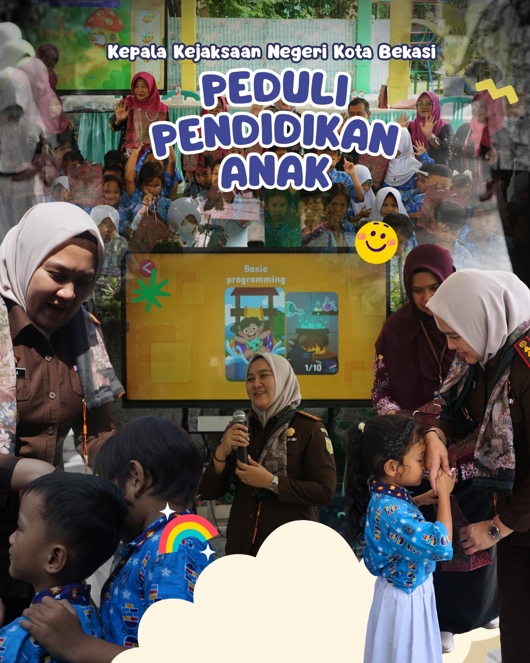 Kejari dan Dinas Pendidikan Kota Bekasi Kawal Transparansi Distribusi Smart Board dari Presiden Prabowo untuk Wujudkan Digitalisasi Pendidikan