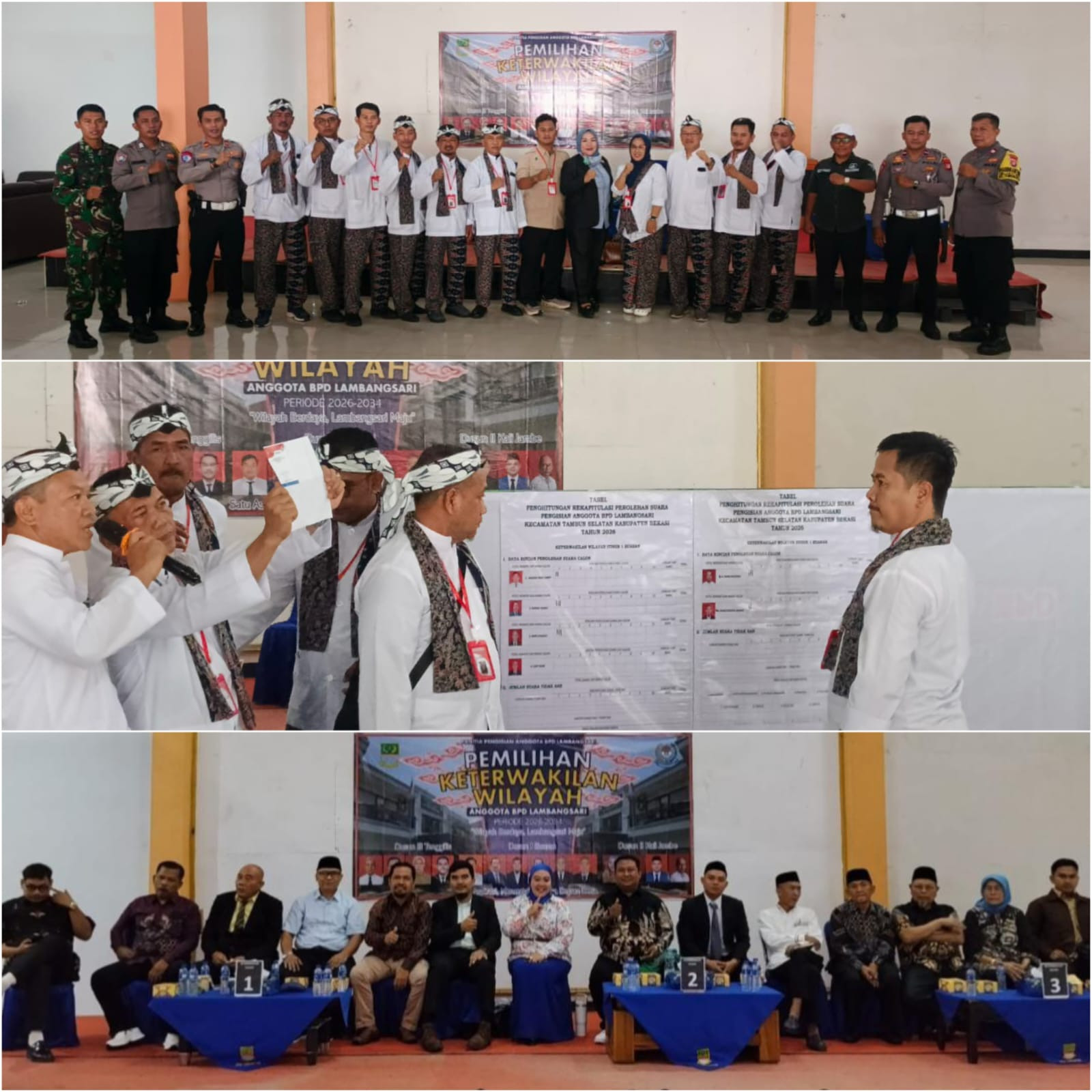 Partisipasi Warga Capai 95 Persen, Pemilihan Anggota BPD Lambangsari Berlangsung Tertib dan Kondusif