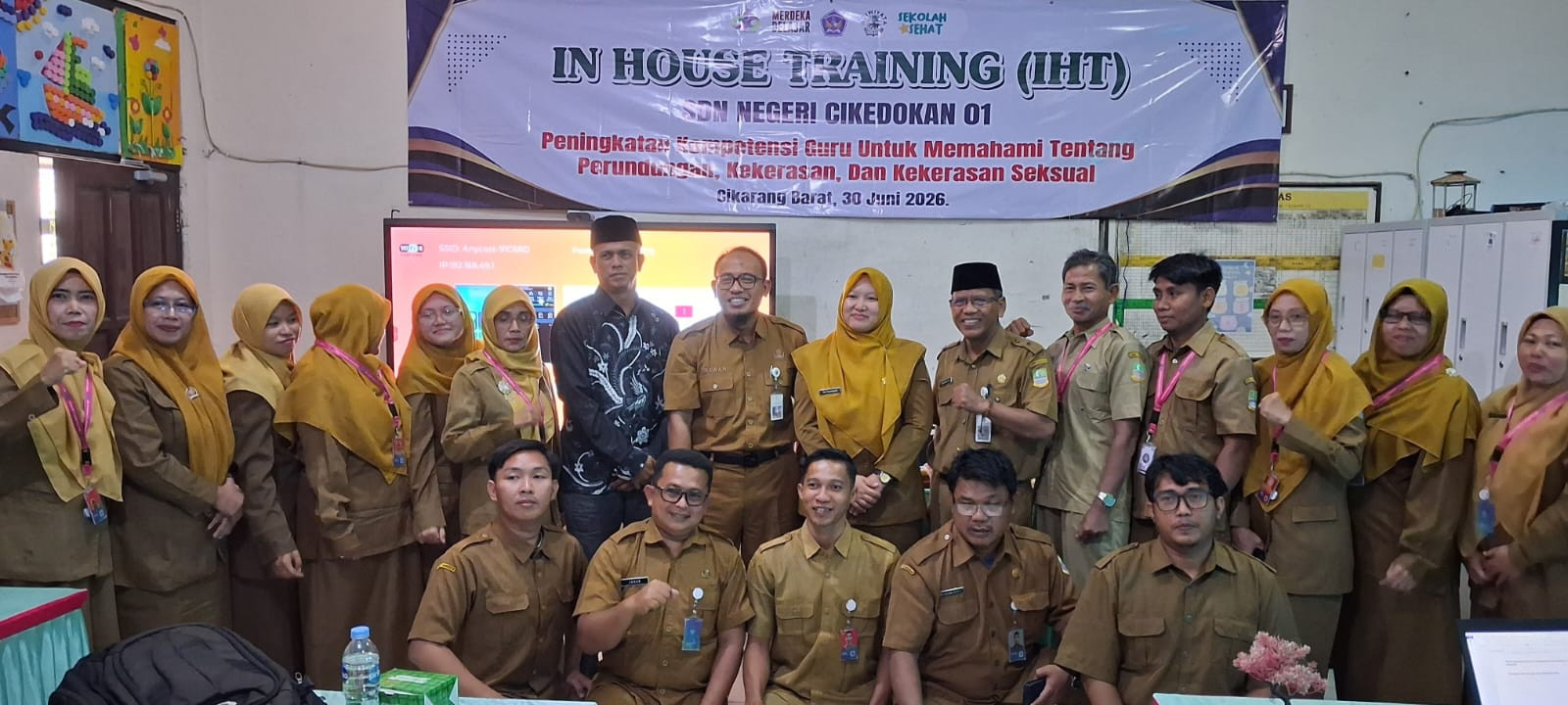 Dinas Pendidikan Kabupaten Bekasi Perkuat Kompetensi Guru Melalui IHT Pencegahan Perundungan, Kekerasan, dan Kekerasan Seksual di SDN Cikedokan 01