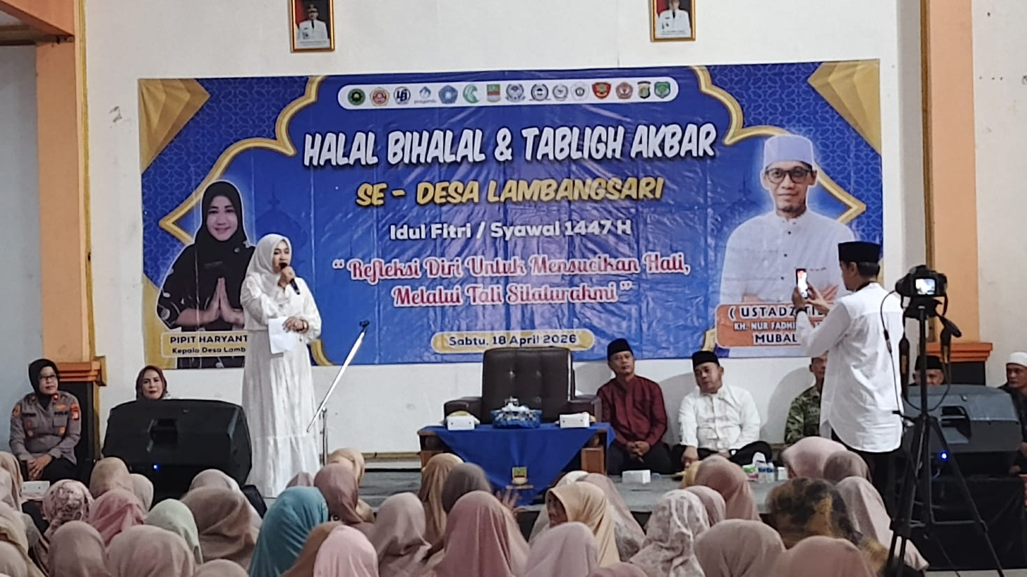 Halalbihalal dan Tabligh Akbar Desa Lambangsari: Momentum Memperkuat Silaturahmi pasca-Ramadhan