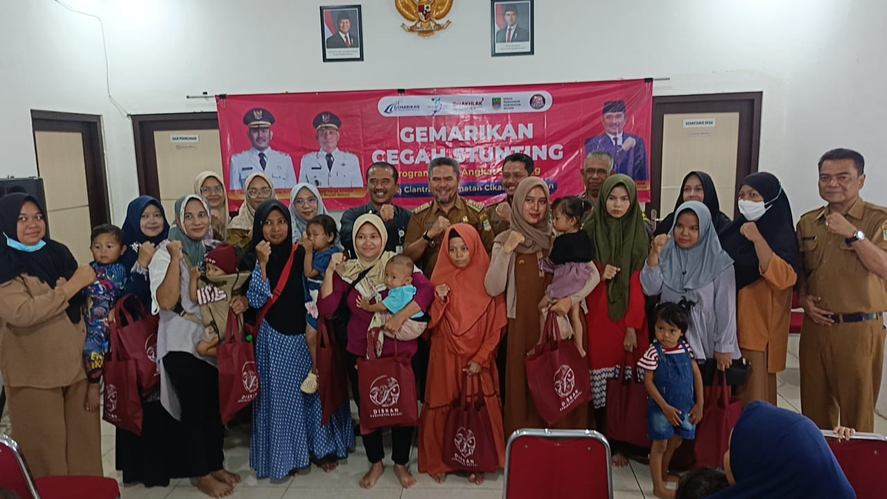 Dinas Perikanan Kabupaten Bekasi Gencarkan Program Gemarikan untuk Cegah Stunting di Desa Ciantra
